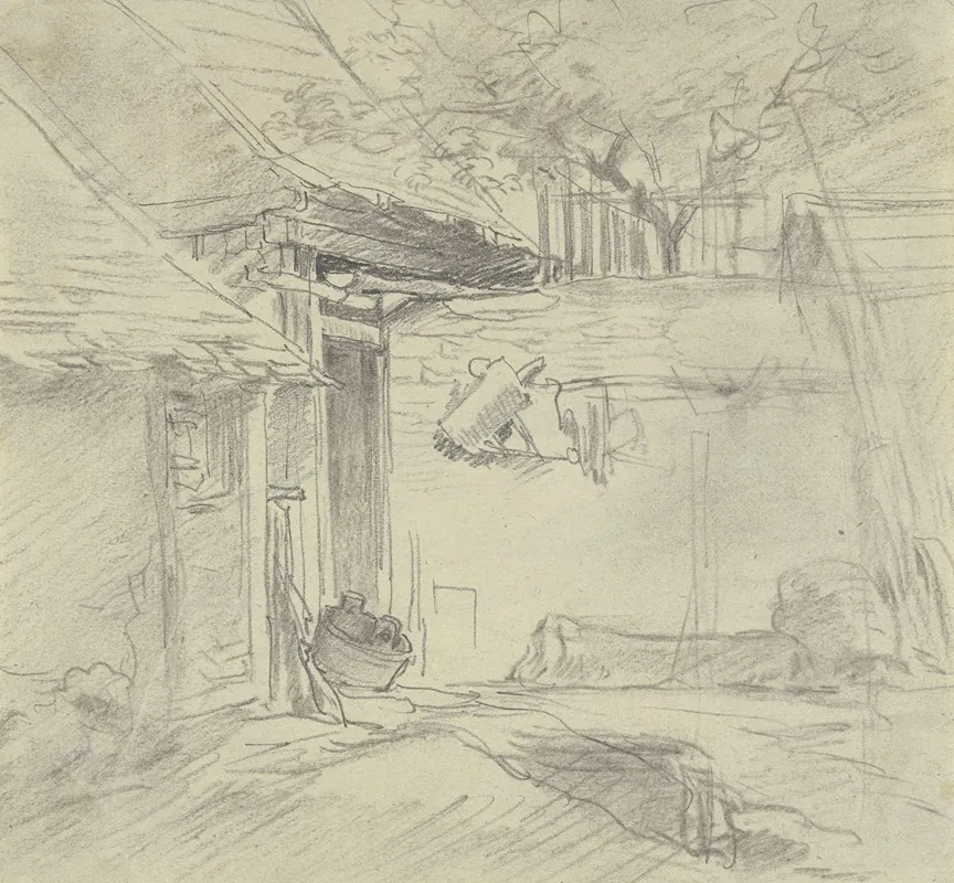 Farmstead With Watering Can