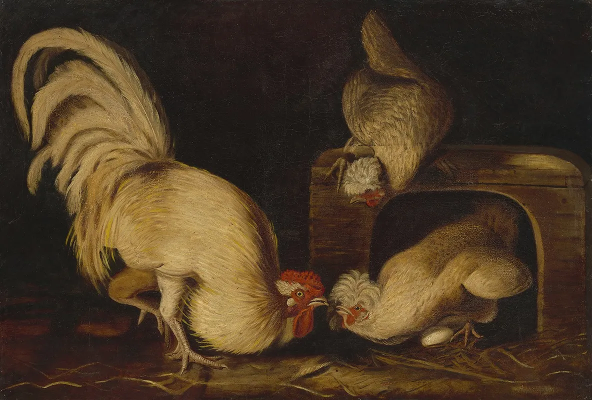 Farmyard Fowls Wall Art by John James Audubon - High-Resolution Digital Print