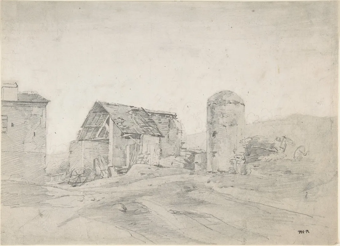 Farmyard In Normandy