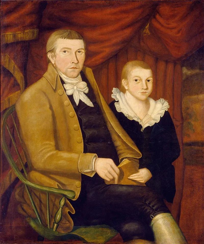 Father And Son 2 Wall Art by Jonathan Budington - High-Resolution Digital Print