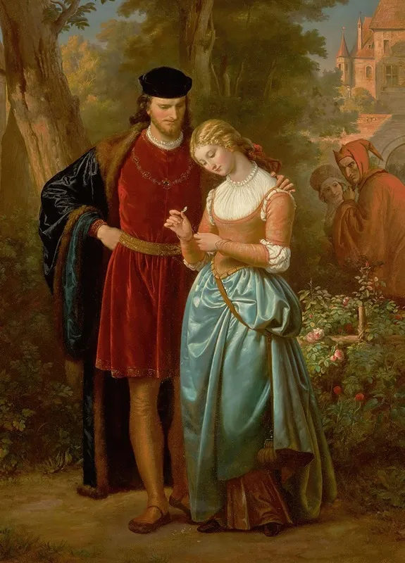 Faust And Marguerite In The Garden 2