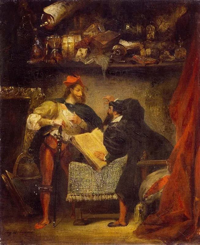 Faust And Mephistopheles