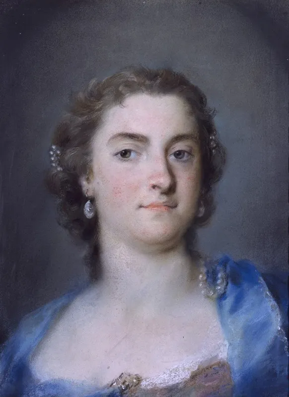 Faustina Bordoni Wall Art by Rosalba Carriera - High-Resolution Digital Print