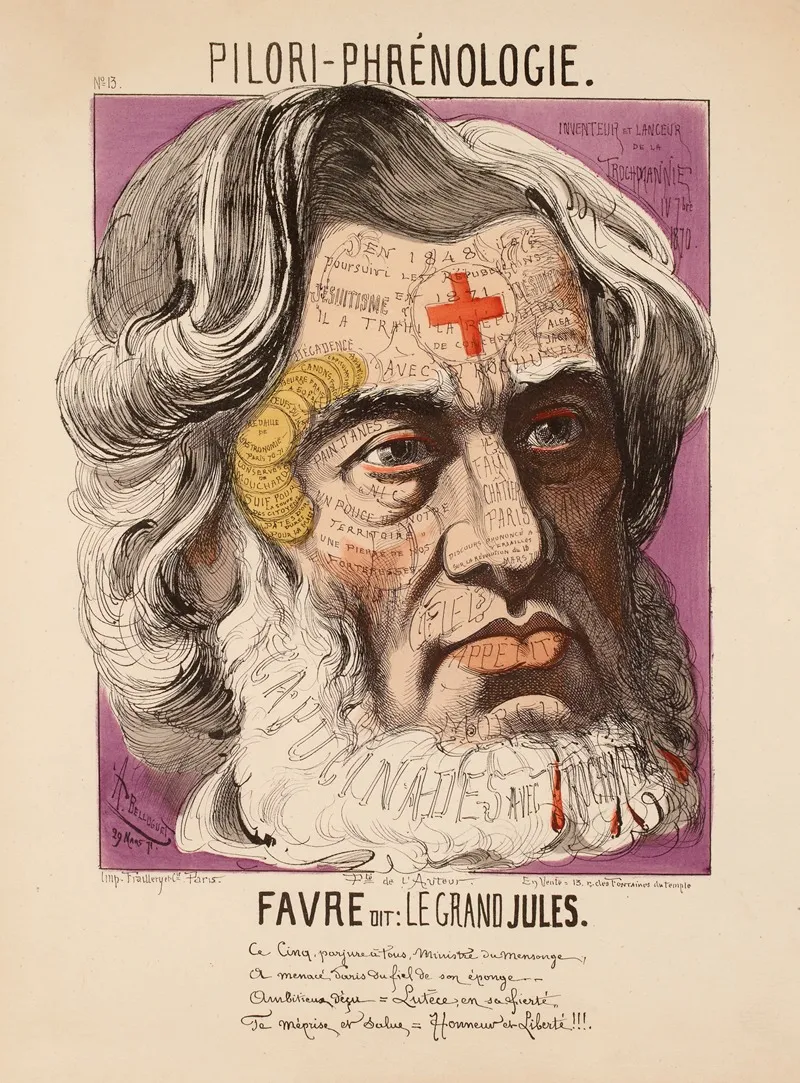Favre Dit Le Grand Jules Wall Art by Achille Belloguet - High-Resolution Digital Print