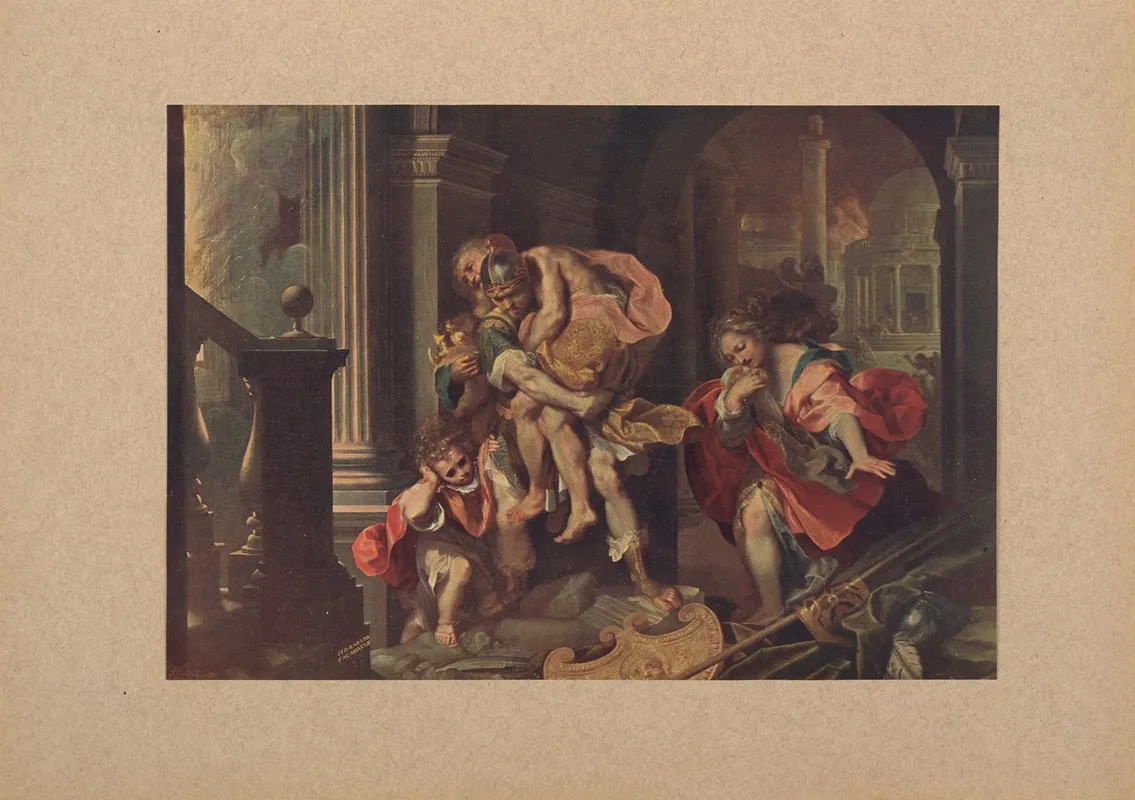 Federico‎ ‎barocci‎ ‎incendio‎ ‎di‎ ‎troia