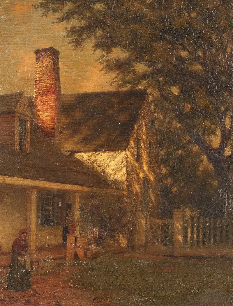 Feeding The Birds 2 Wall Art by Platt Powell Ryder - High-Resolution Digital Print