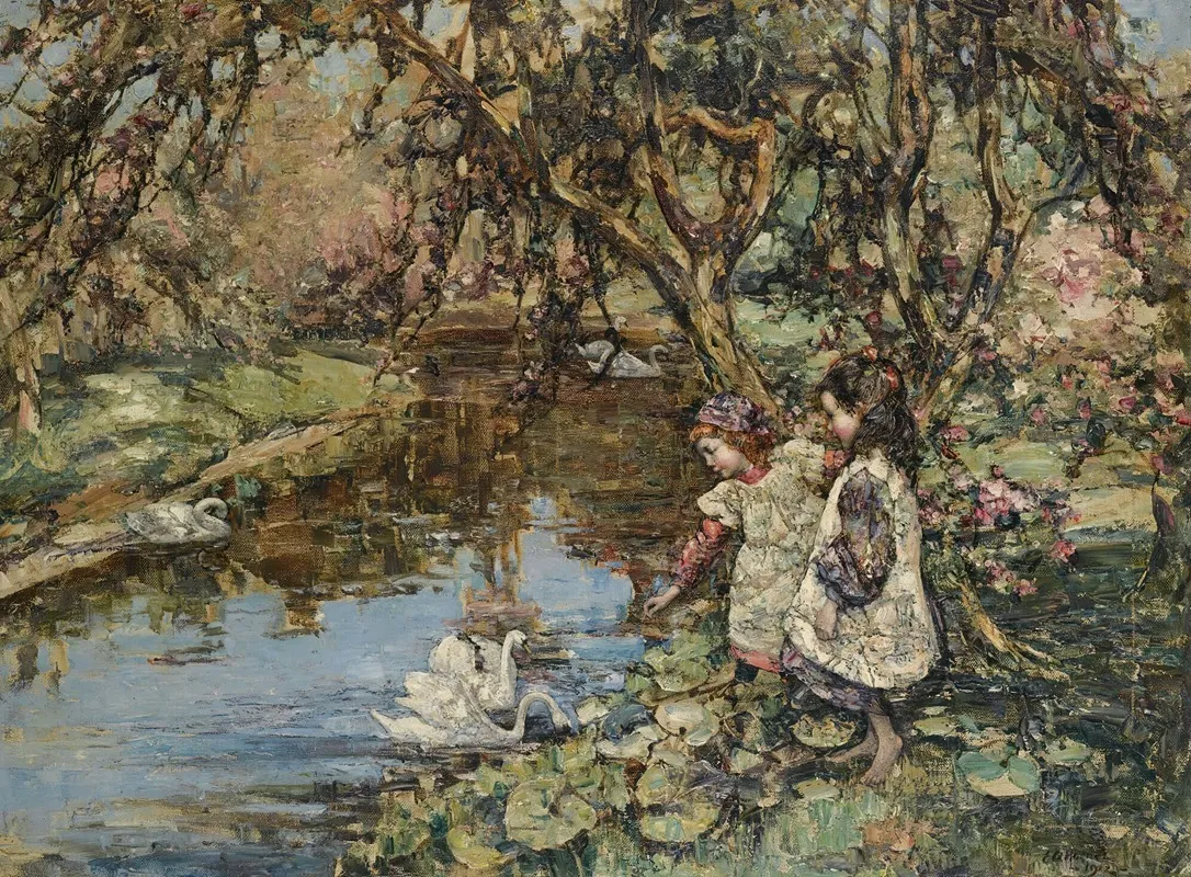 Feeding The Swans