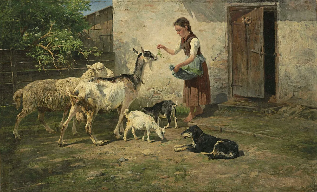 Feeding Time Wall Art by Antonis Matteo Montemezzo - High-Resolution Digital Print