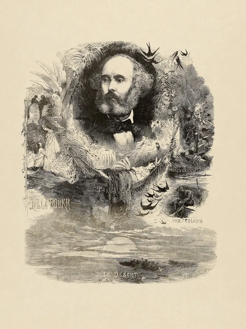 Felicien David Wall Art by Edmond Morin - High-Resolution Digital Print