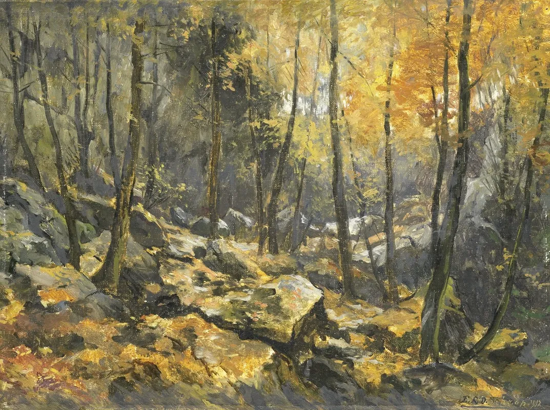 Felsenmeer Wall Art by Egbert Rubertus Derk Schaap - High-Resolution Digital Print