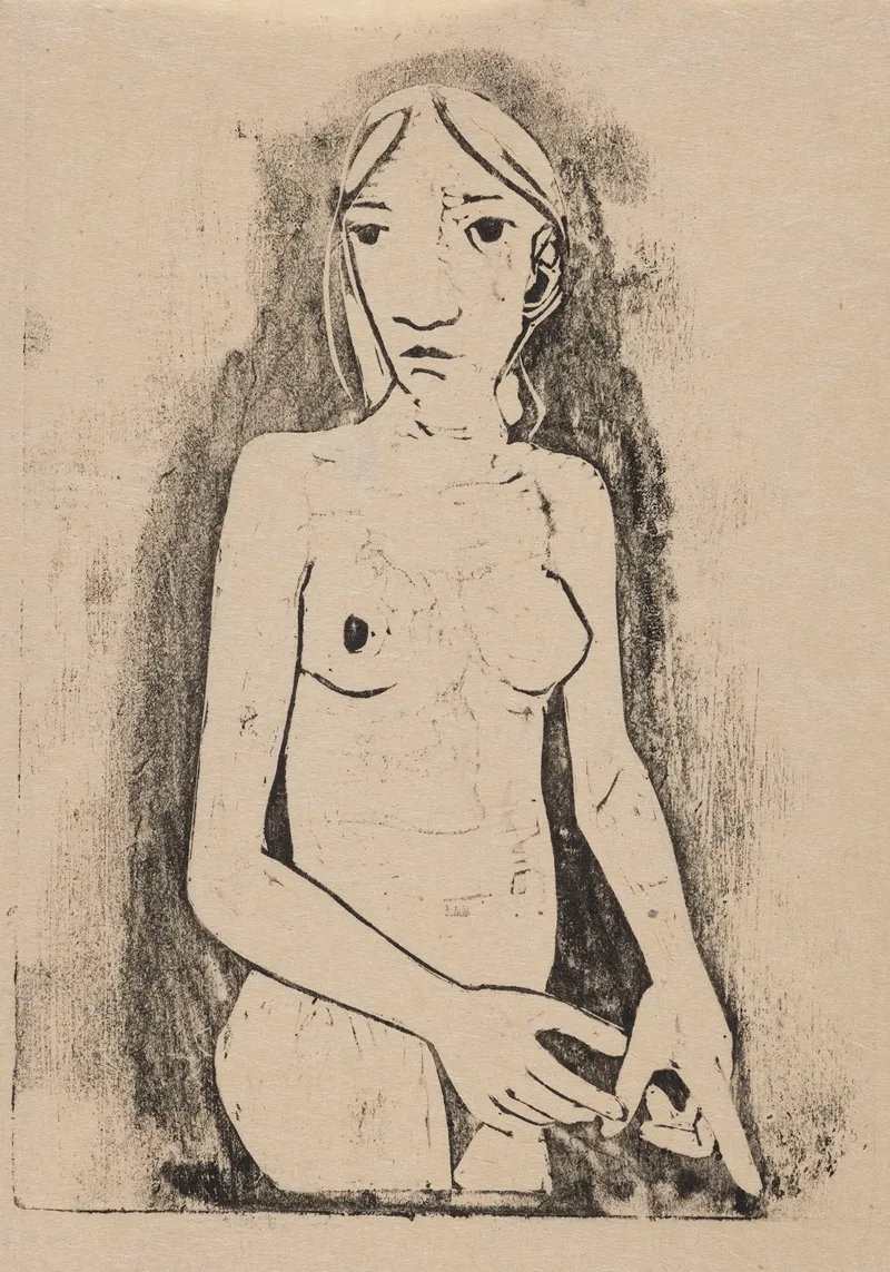 Female Nude 107 Wall Art by Joachim Karsch - High-Resolution Digital Print