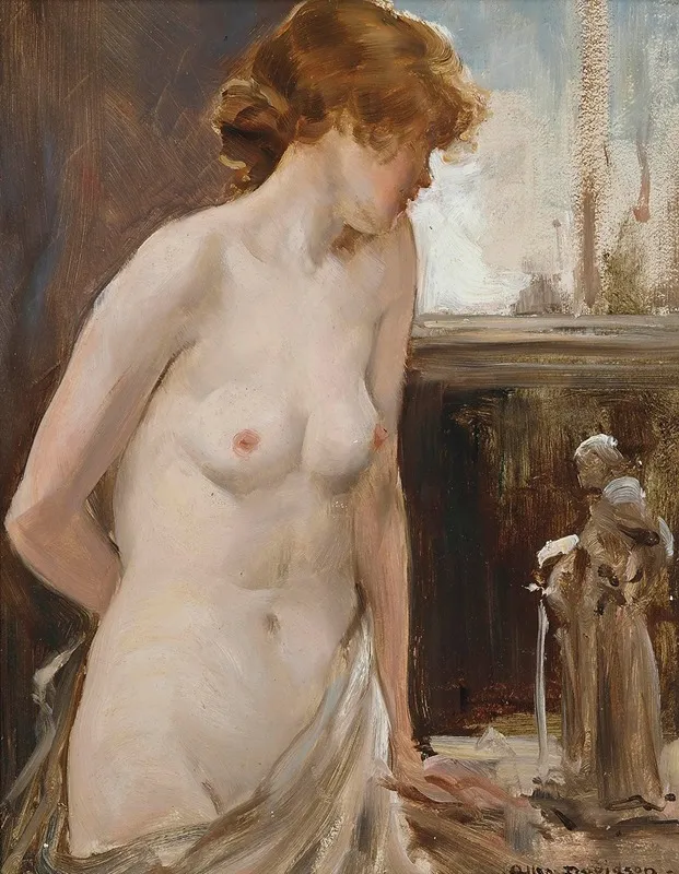 Female Nude 11 Wall Art by Allan Douglas Davidson - High-Resolution Digital Print
