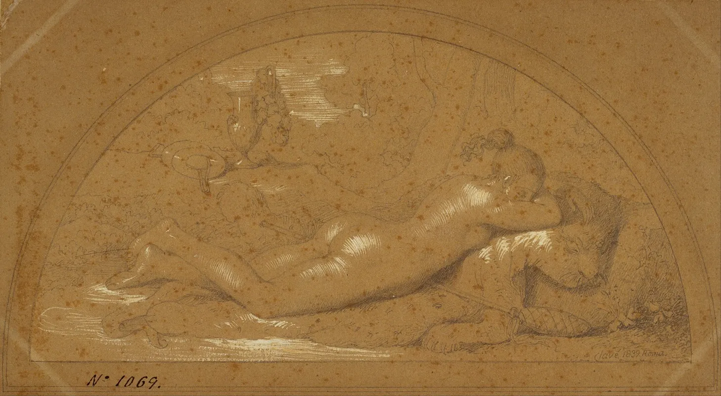 Female Nude 29 Wall Art by Pelegrí Clavé - High-Resolution Digital Print