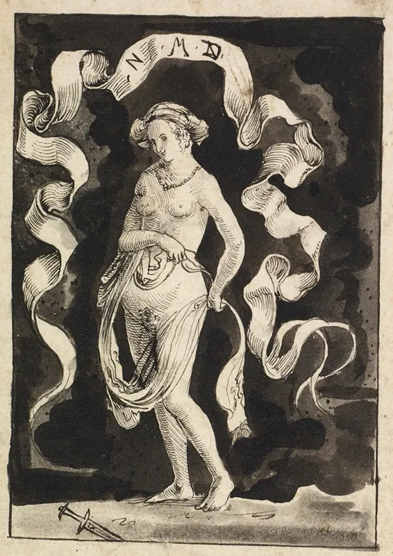 Female Nude With A Headscarf