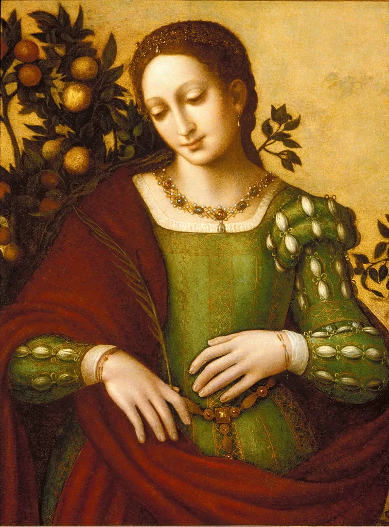 Female Saint 2 Wall Art by Francesco Melzi - High-Resolution Digital Print
