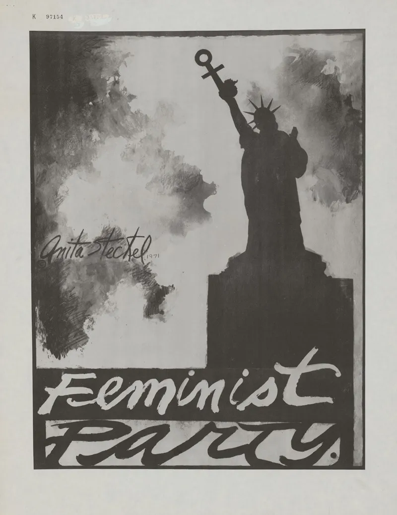 Feminist Party Wall Art by Anita Steckel - High-Resolution Digital Print