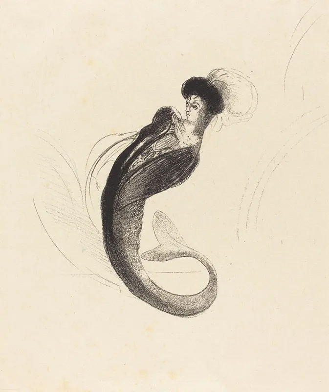 Femme A La Torque Ornee Woman With A Plumed Hat