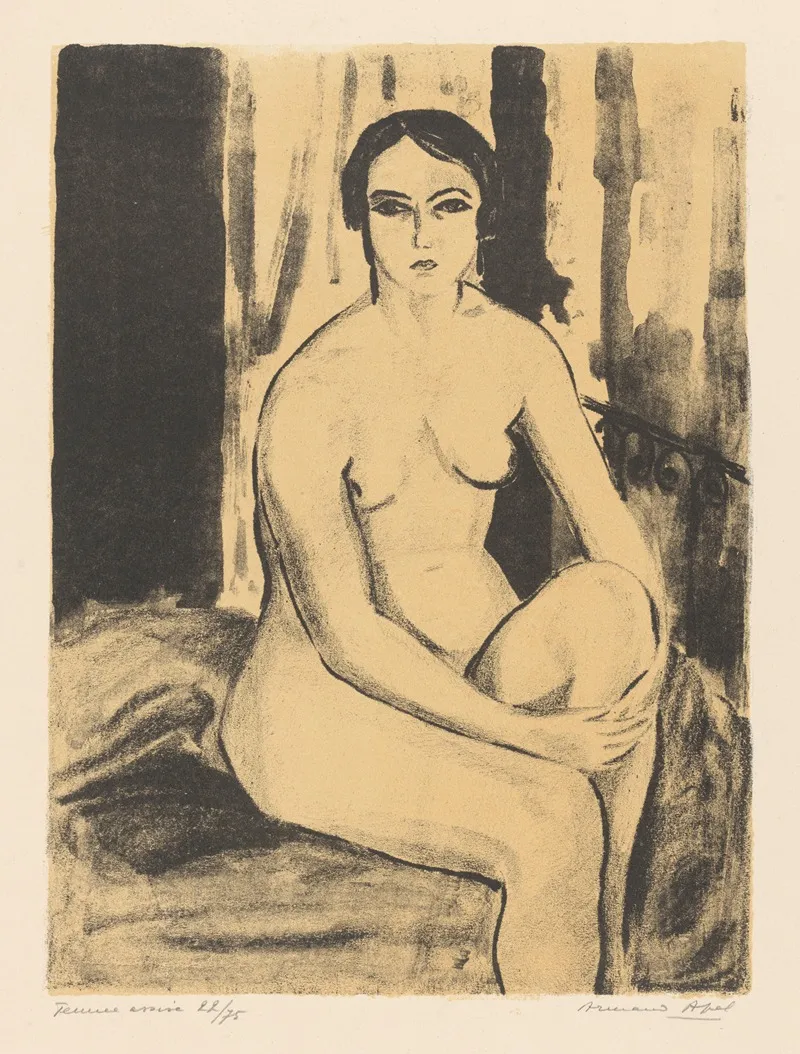 Femme Assise 6