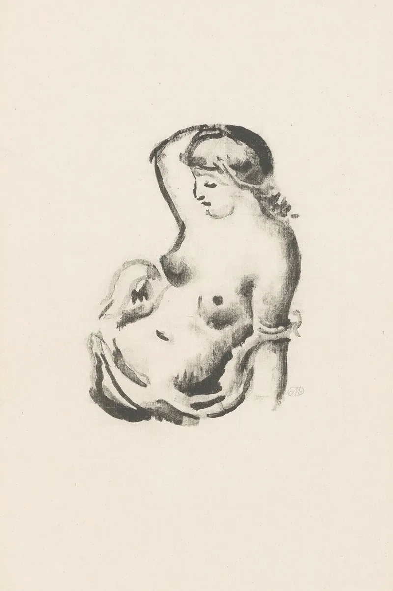 Femme Assise Vue A Mi Corps