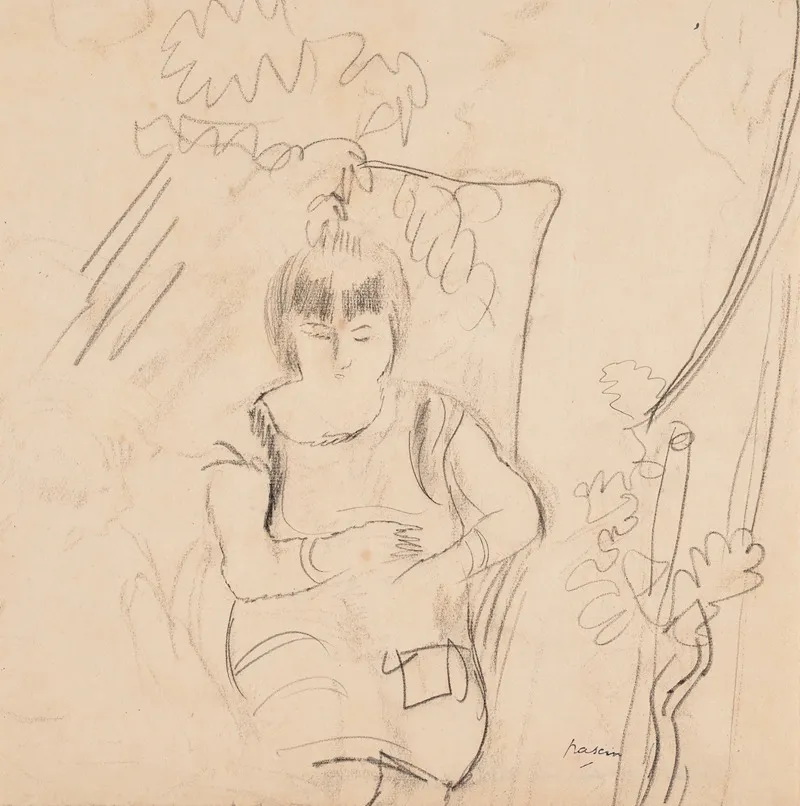 Femme Au Fauteuil