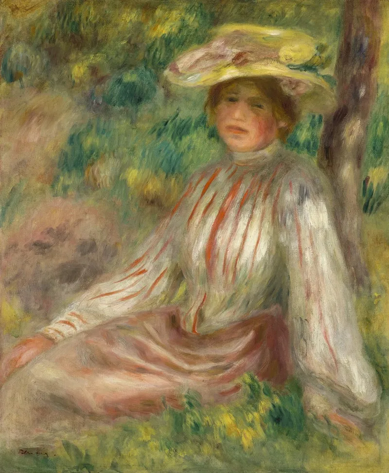 Femme Au Jardin 2