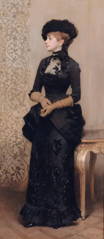 Femme Aux Gants Dite La Parisienne