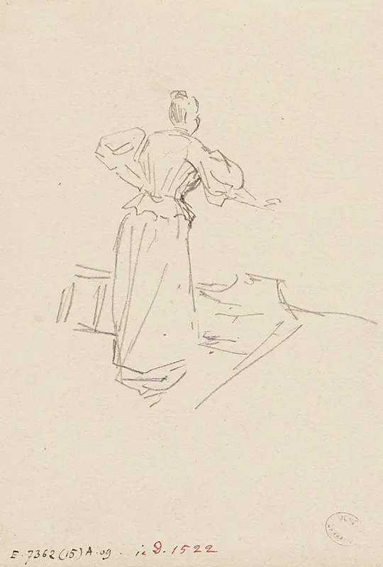 Femme De Dos