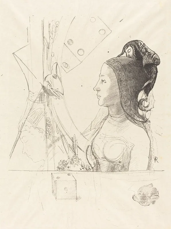 Femme De Profil Profile Of A Woman