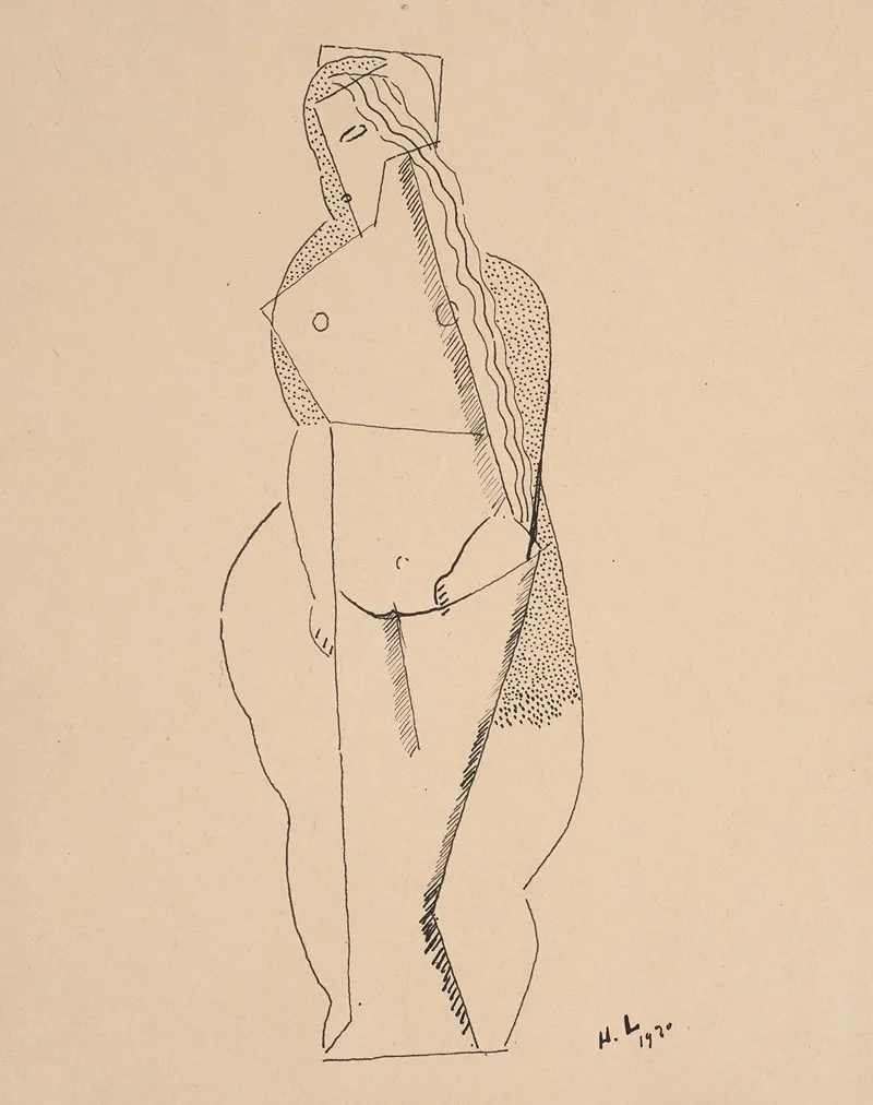 Femme Nue Debout 13
