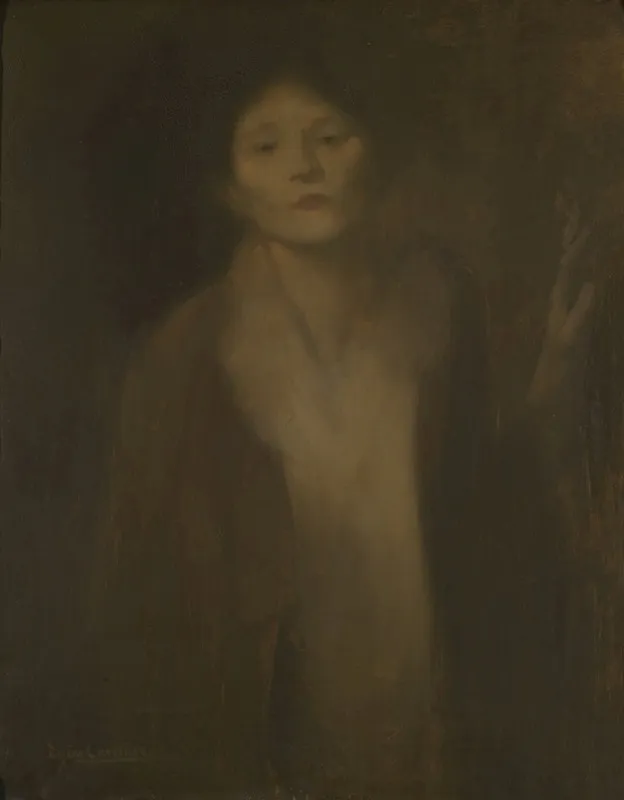 Femme Regardant