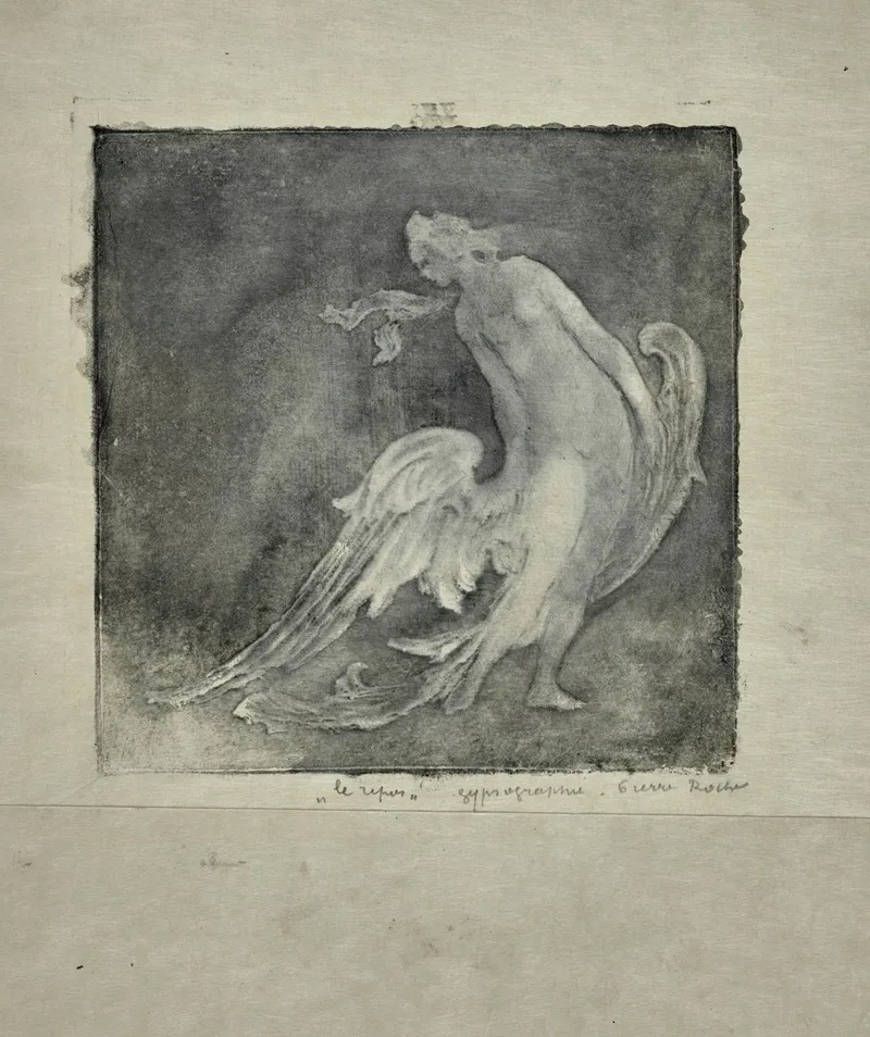 Femmes Cygnes Volantes I Le Repos