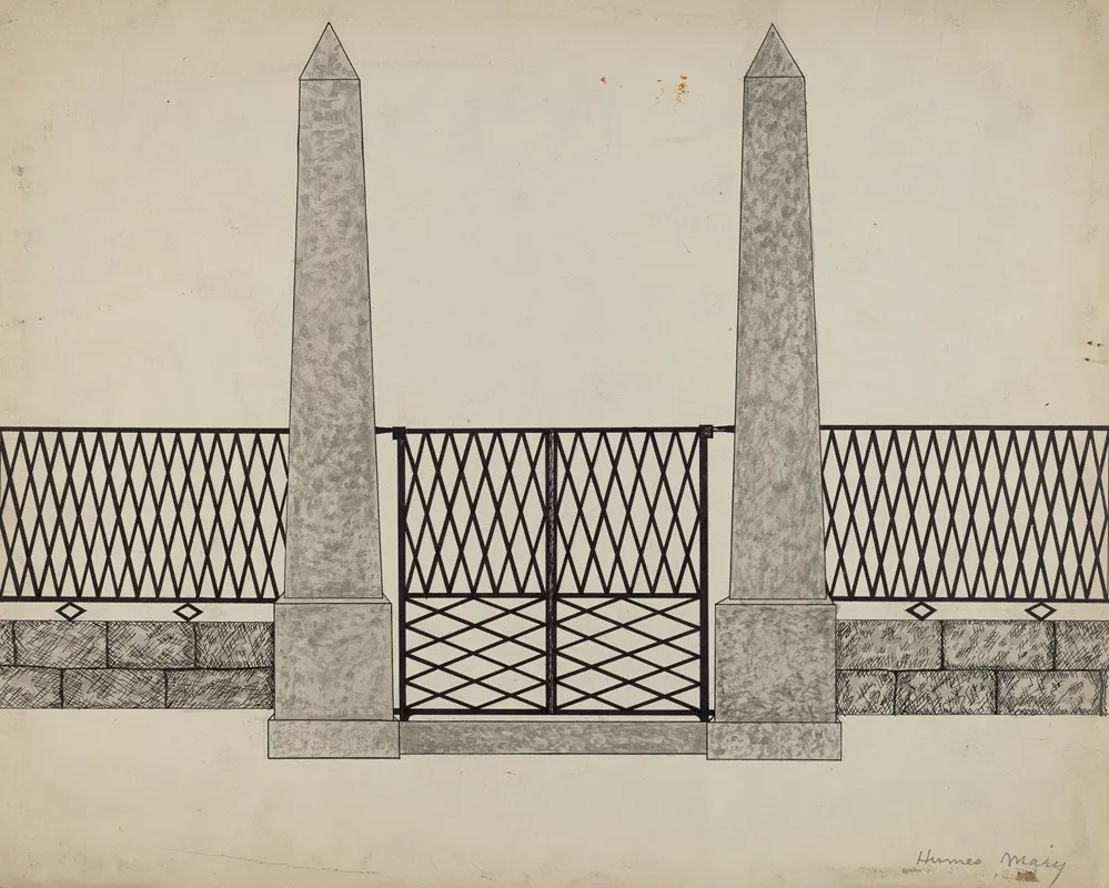 Fence And Posts