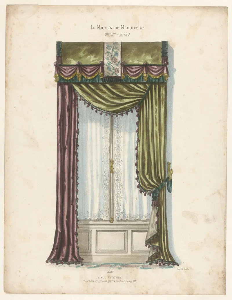 Fenetre Cromwell Wall Art by Victor Léon Michel Quétin - High-Resolution Digital Print