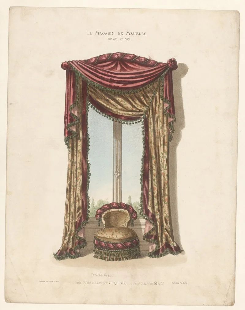 Fenetre Grand Wall Art by Victor Léon Michel Quétin - High-Resolution Digital Print
