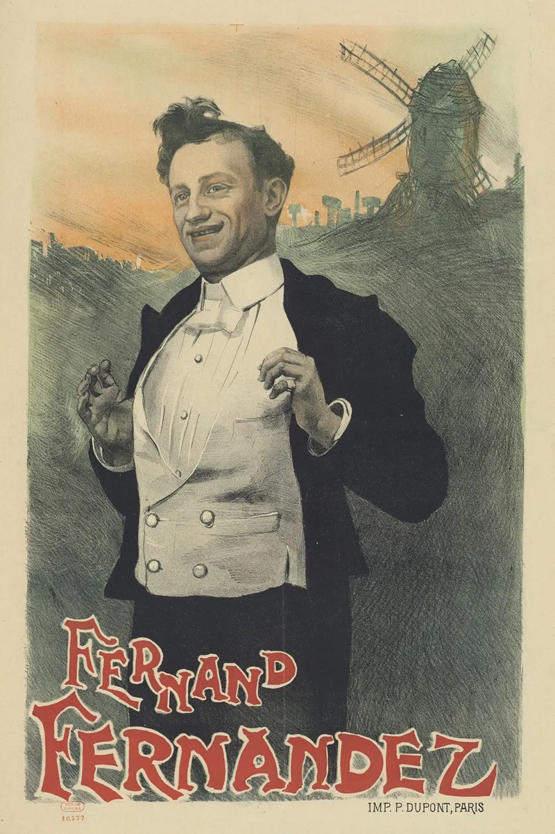 Fernand Fernandez Wall Art by A. Michèle - High-Resolution Digital Print