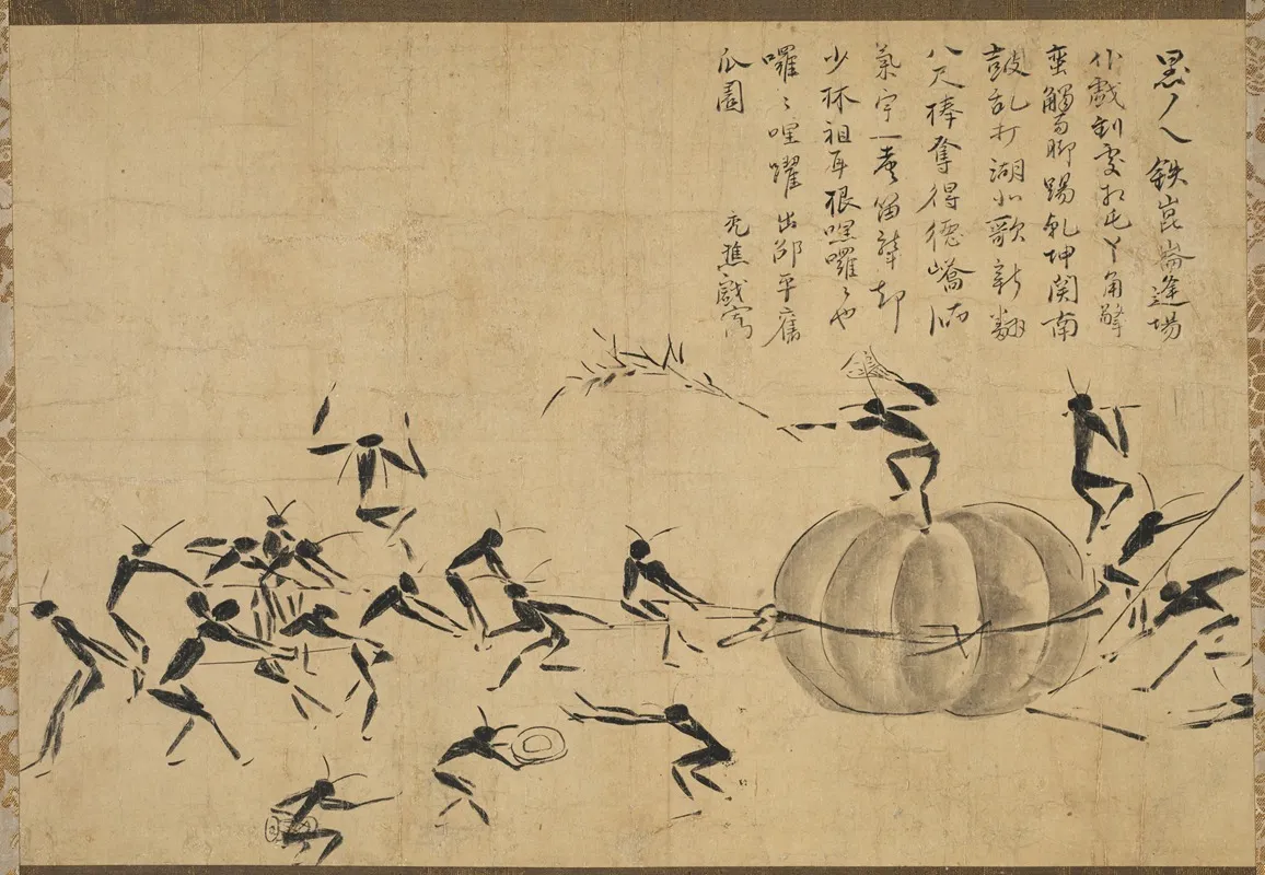 Festival Of Insects Wall Art by Motsurin Jōtō - High-Resolution Digital Print