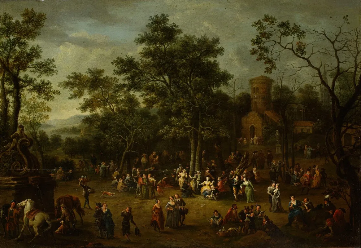 Festivity In A Park