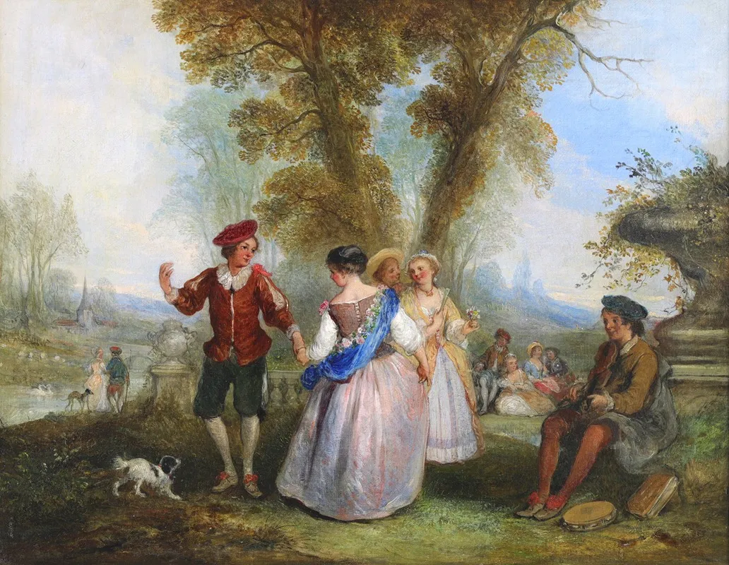 Fete Champetre 12 Wall Art by Henry Andrews - High-Resolution Digital Print