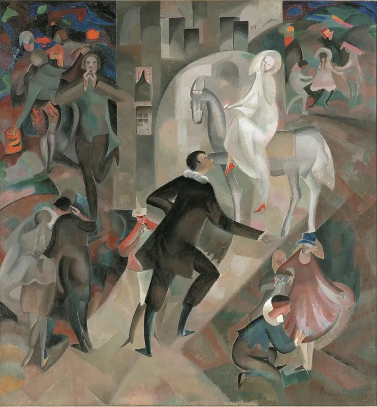 Fete Etrange Les Trouveres Wall Art by Alice Bailly - Canvas Print