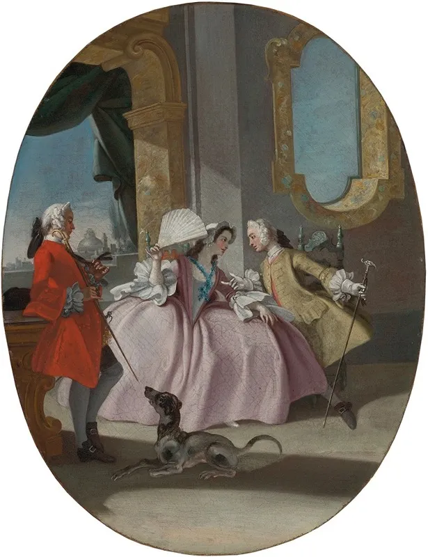 Fetes Galante Wall Art by Filippo Falciatore - High-Resolution Digital Print