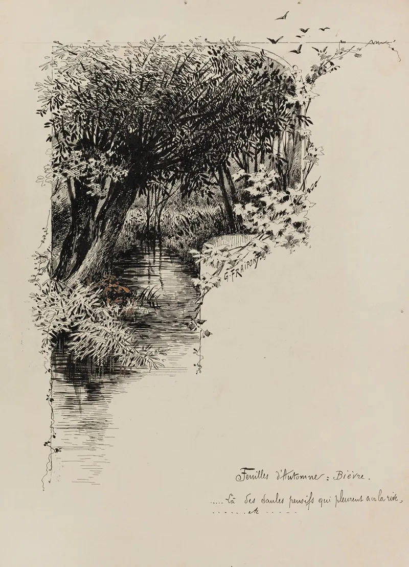 Feuilles Dautomne Bievre Les Contemplations