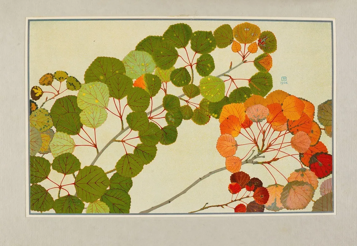 Feuilles Dautomne Wall Art by Philippe Robert - High-Resolution Digital Print