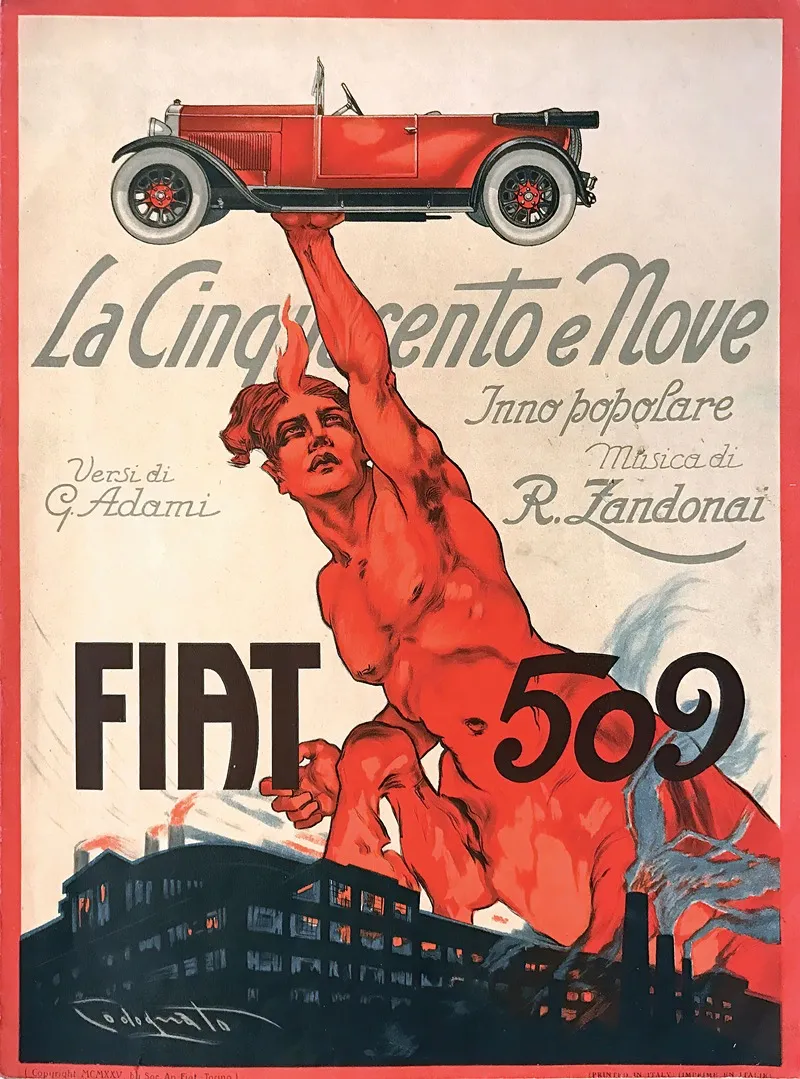 Fiat 509 La Cinquecento E Nove