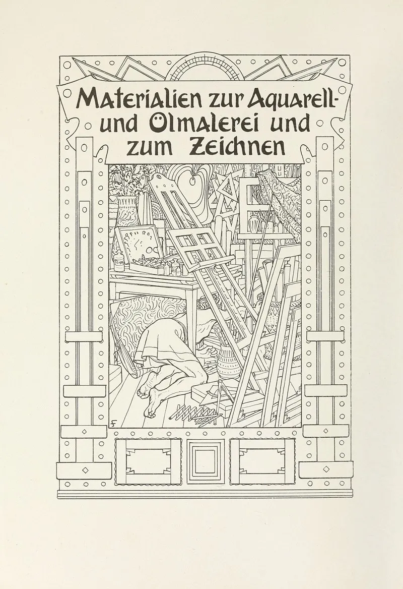 Fidus Serie Zwölf Illustrationen Pl 03 Wall Art by Hugo Höppener (Fidus) - High-Resolution Digital Print