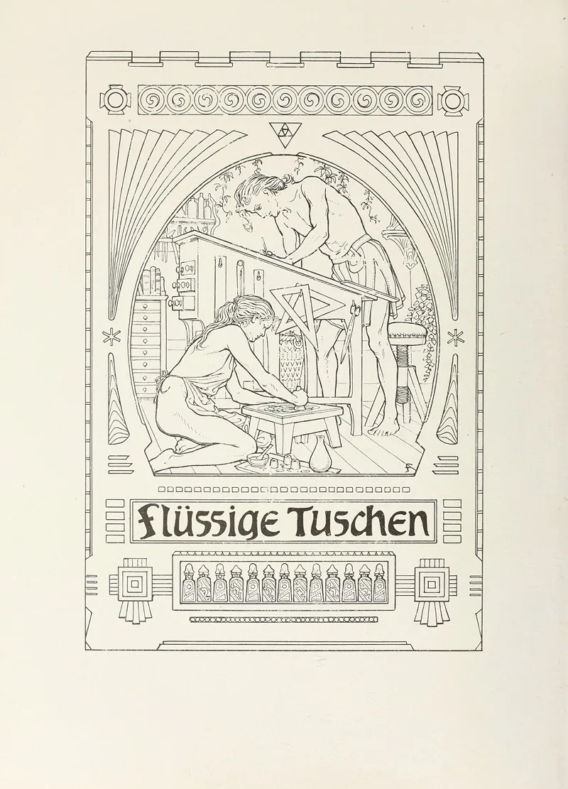 Fidus Serie Zwölf Illustrationen Pl 05 Wall Art by Hugo Höppener (Fidus) - High-Resolution Digital Print