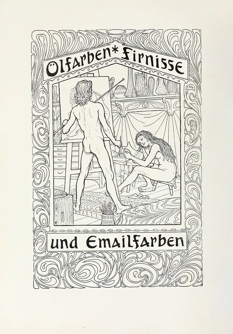 Fidus Serie Zwölf Illustrationen Pl 10 Wall Art by Hugo Höppener (Fidus) - High-Resolution Digital Print