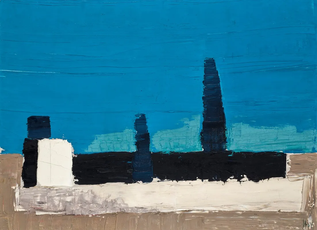 Fiesole 3 Wall Art by Nicolas De Staël - High-Resolution Digital Print