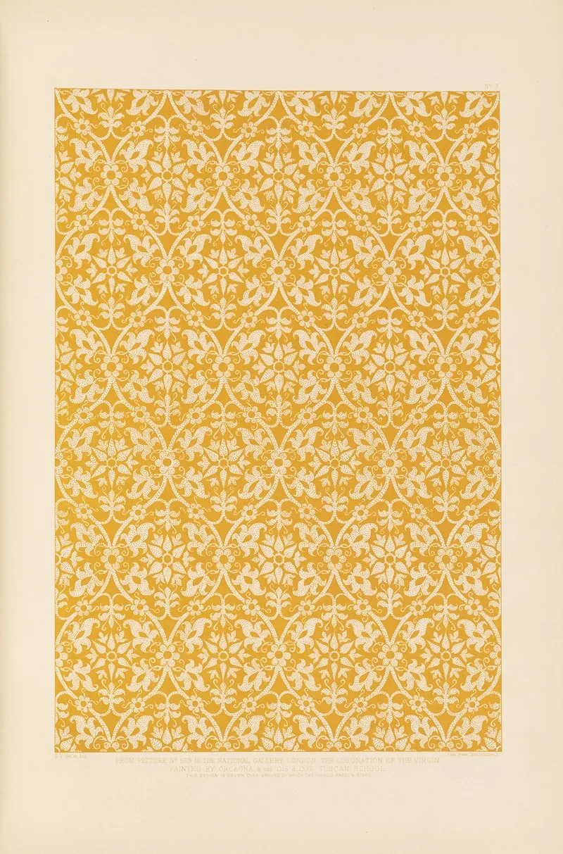 Fifteenth Century Italian Ornament Pl 02 Wall Art by Sydney Vacher - High-Resolution Digital Print
