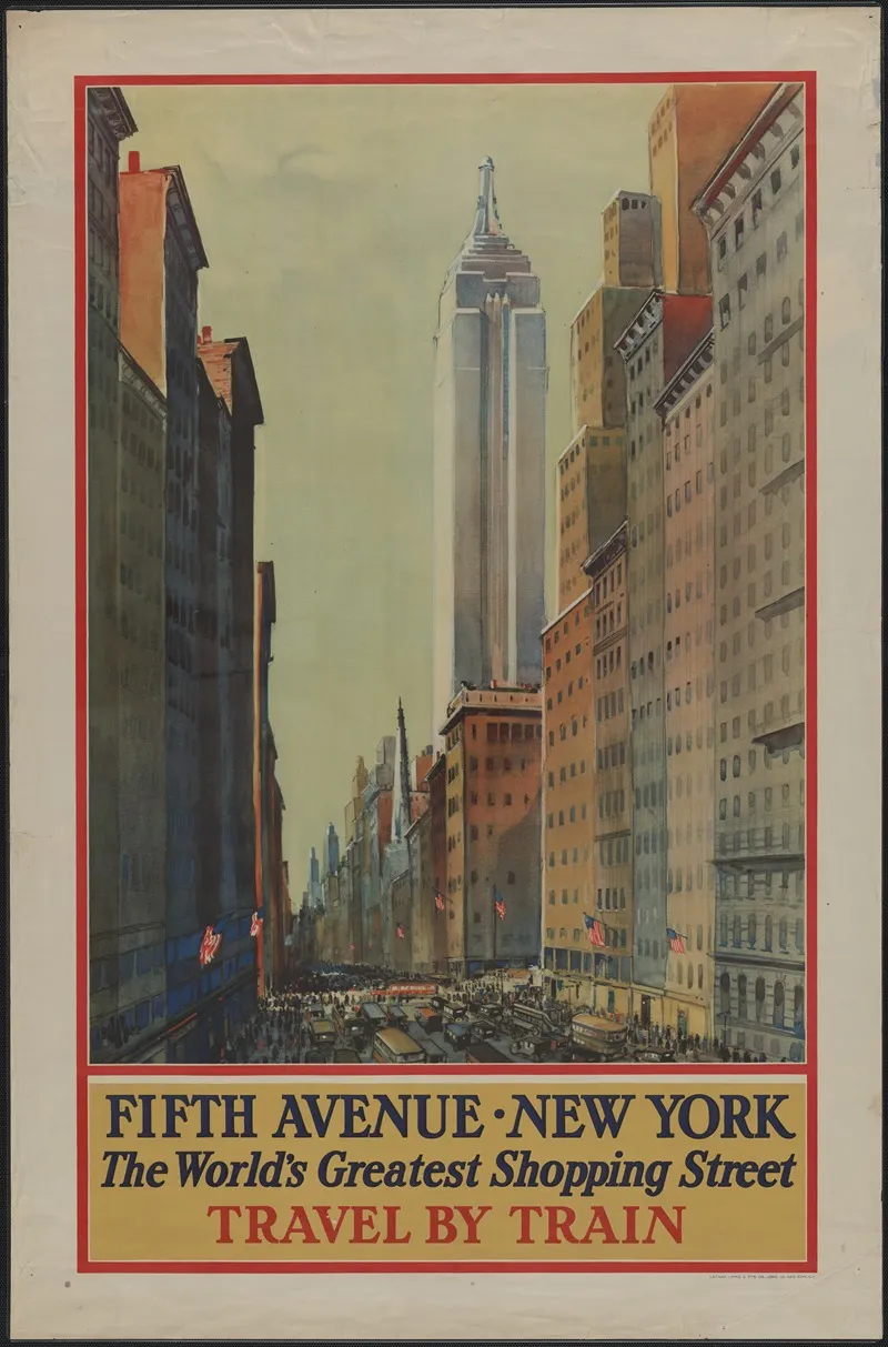 Fifth Avenue New York The Worlds Greatest Shopping Street Travel By Train
