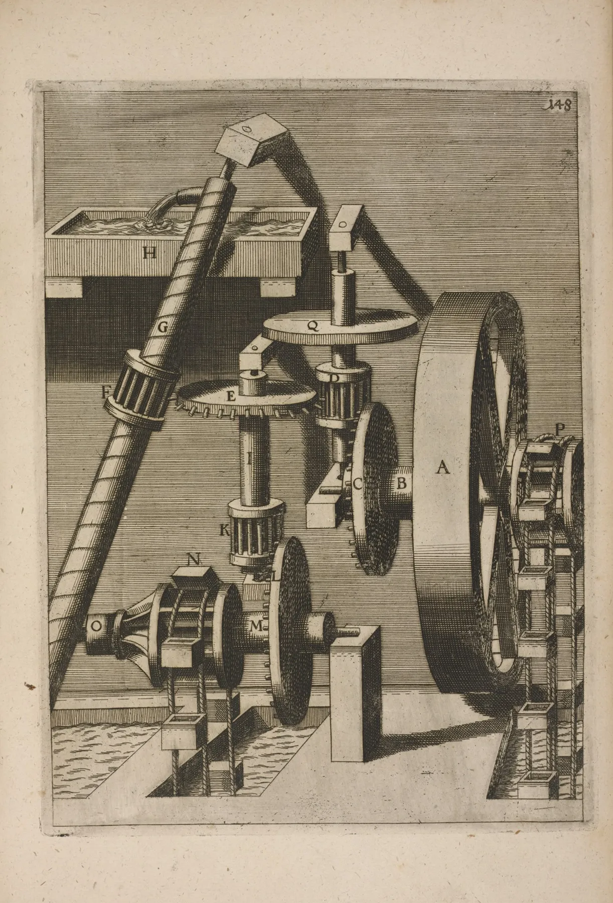 Fig Cliix Haustrum Per Capsulas Trochleam Wall Art by Georg Andreas Böckler - High-Resolution Digital Print
